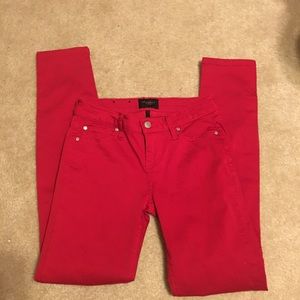 Red pants